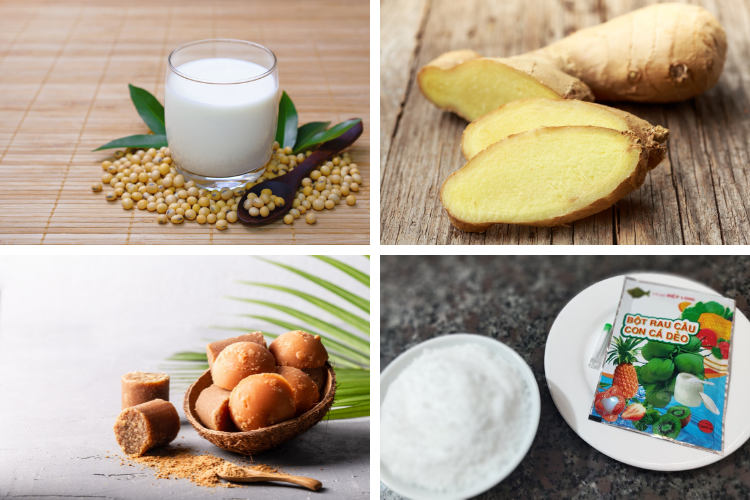 cách làm tàu hũ nước đường bằng sữa đậu nành hình 2