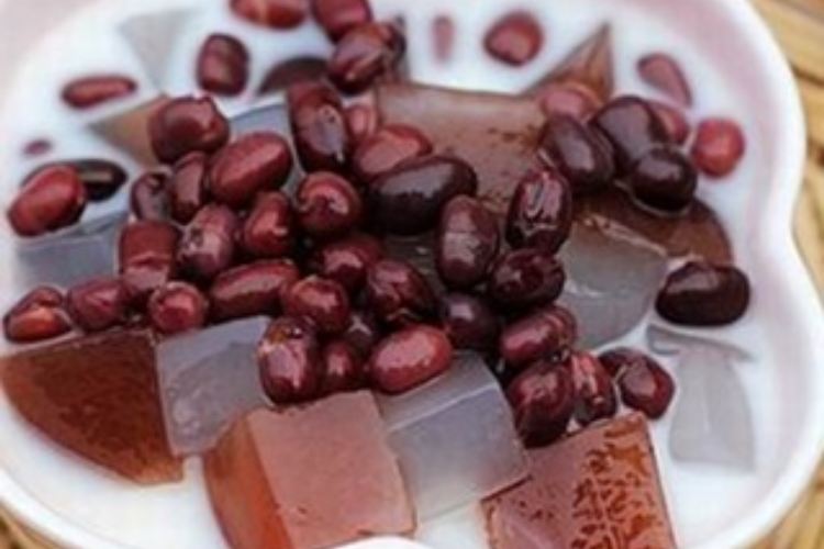 cách làm thạch đậu đỏ 6