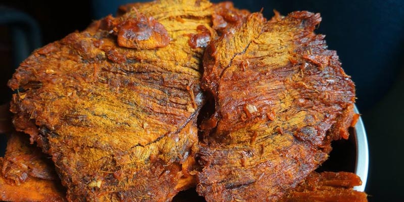 cách làm thịt lợn giả bò khô - hình 5