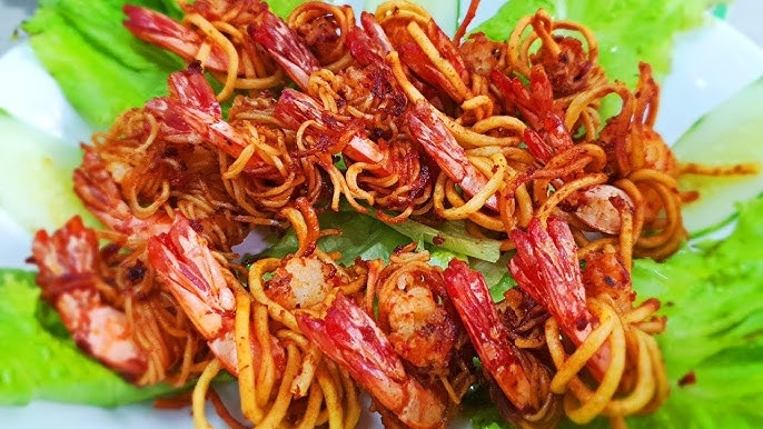 cách làm tôm chiên giòn bằng chảo chống dính - hình 2