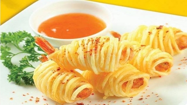 cách làm tôm chiên giòn bằng chảo chống dính - hình 4