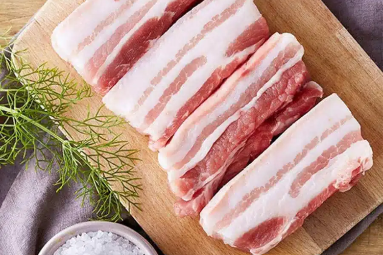 cách làm tóp mỡ thịt ba chỉ da giòn 1