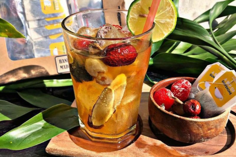 cách làm trà lipton cam thảo hình 6