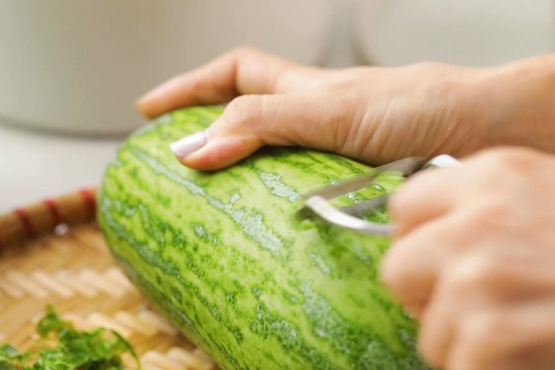 cách làm trà sữa bí đao (hình 3)