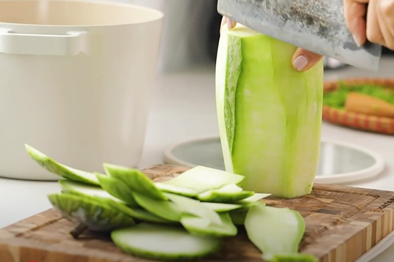 cách làm trà sữa bí đao (hình 4)
