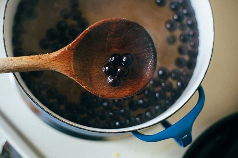 Chia sẻ với chị em cách làm trà sữa kiwi (hình 4)