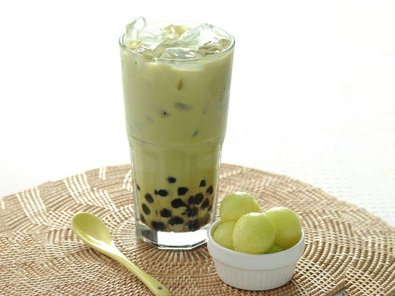 Chia sẻ với chị em cách làm trà sữa kiwi (hình 6)
