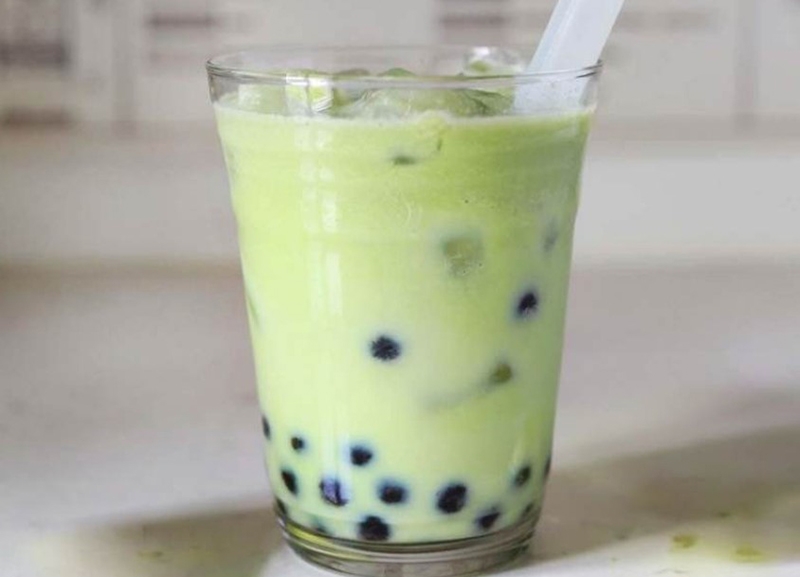 Chia sẻ với chị em cách làm trà sữa kiwi (hình 7)