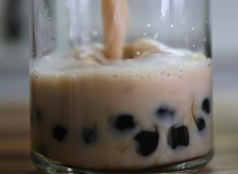 Cách làm trà sữa mật ong trân châu (hình 4)