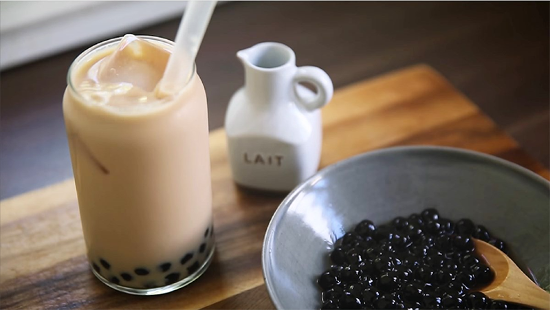 Cách làm trà sữa mật ong trân châu (hình 7)