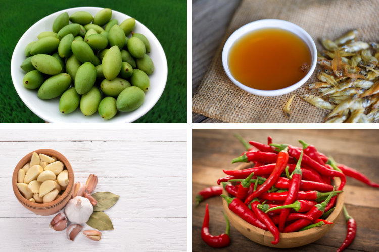 cách làm trám ngâm mắm hình 2