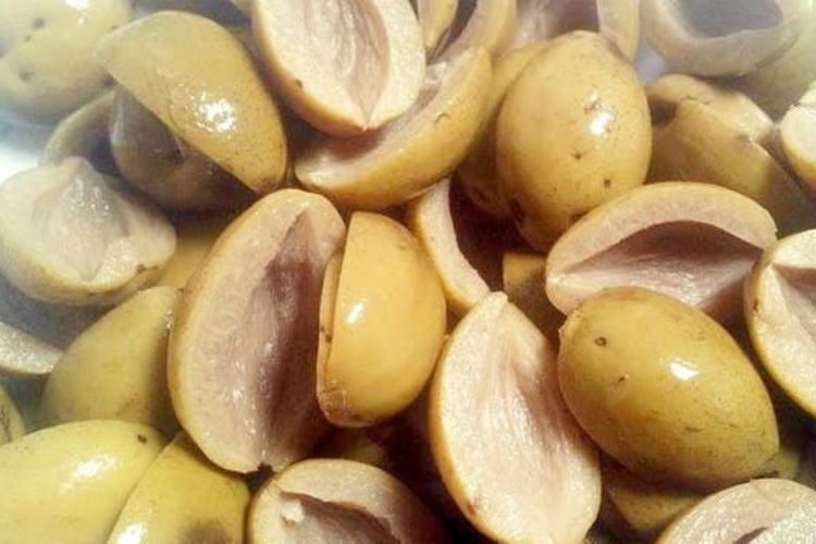 cách làm trám ngâm mắm hình 4