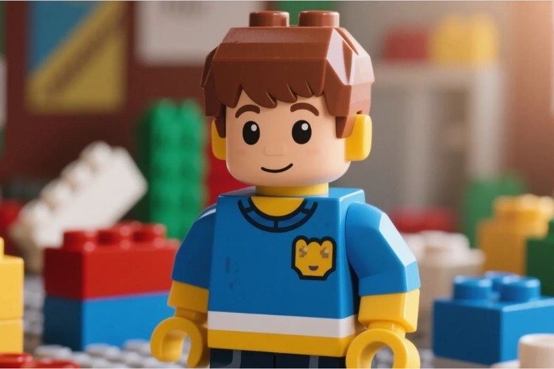 Cách làm trend ảnh lego trên TikTok 10