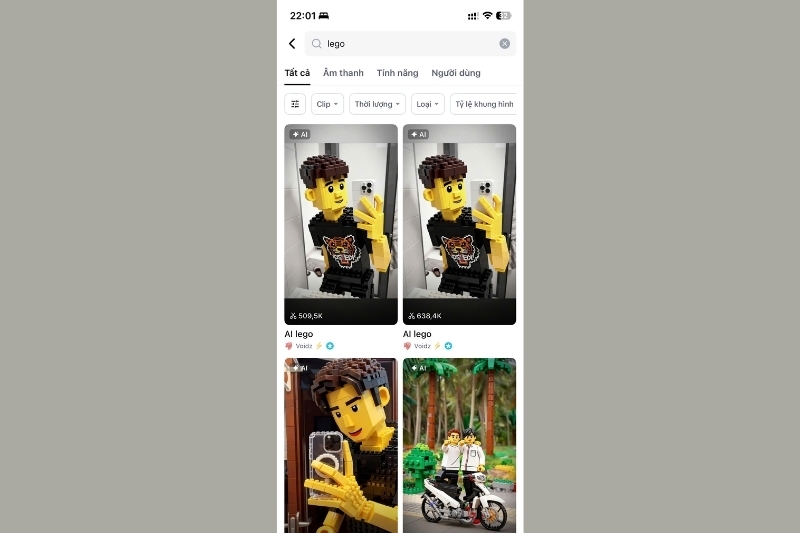 Cách làm trend ảnh lego trên TikTok 5