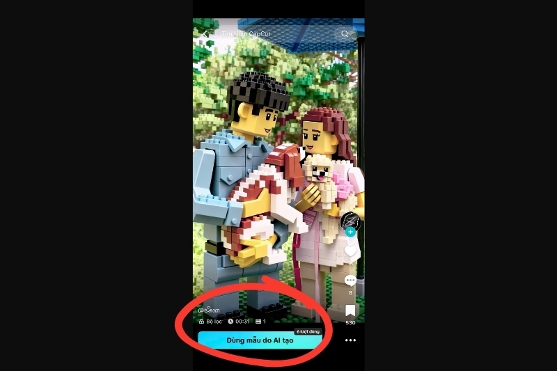 Cách làm trend ảnh lego trên TikTok 6