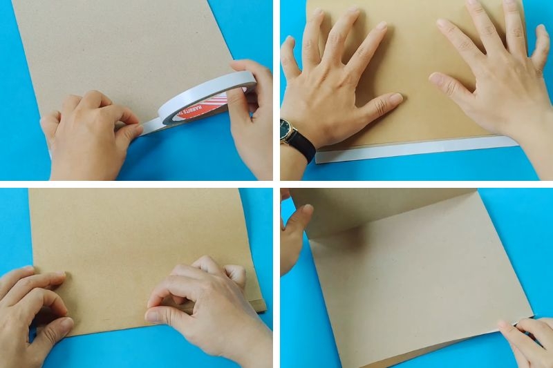 Cách gấp túi giấy ảnh 2