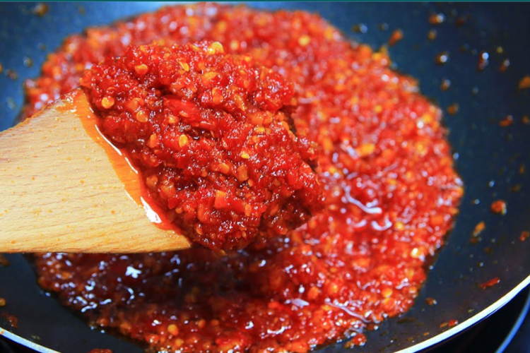 cách làm tương ớt rim 4