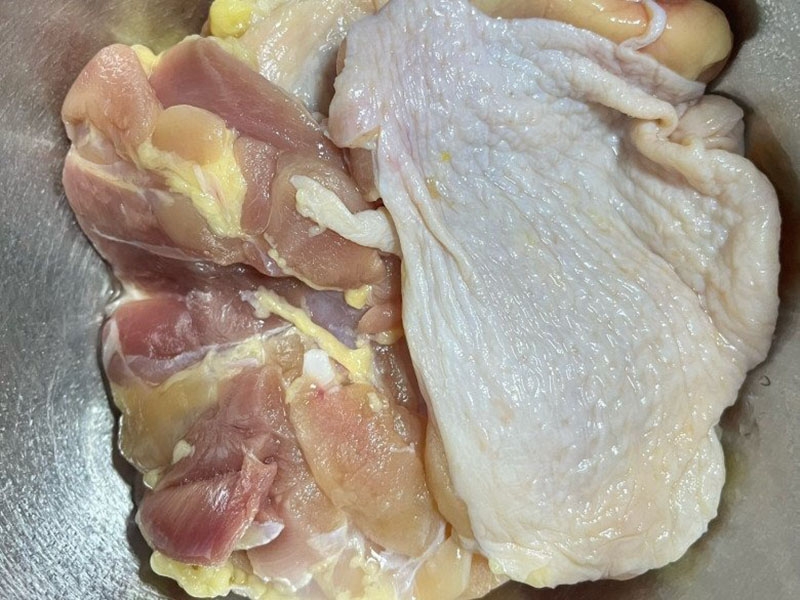 Mách bạn cách làm xôi gà nước cốt dừa đậu phộng (hình 6)