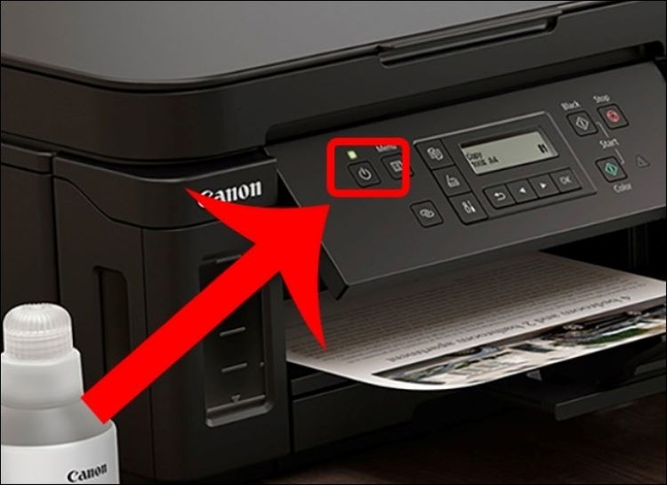 Cách lắp hộp mực máy in Canon 2900 (ảnh 2)