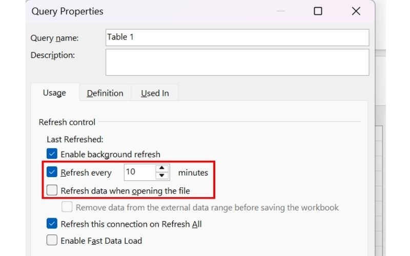 cách lấy dữ liệu từ web vào Excel hình 10