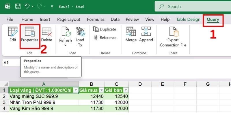 cách lấy dữ liệu từ web vào Excel hình 9