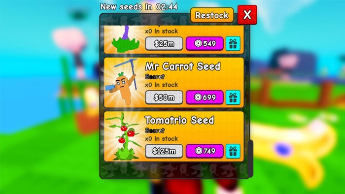 Cách lấy hạt giống trong Plants vs Brainrots - Hình 2