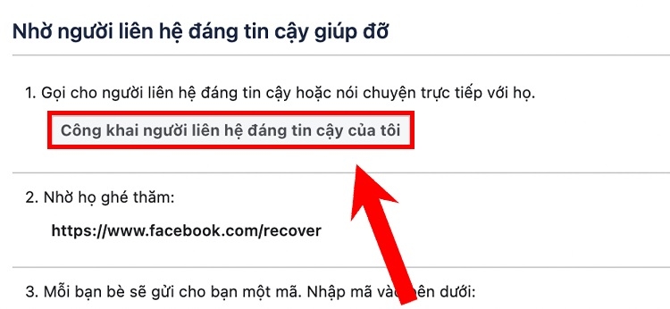 Cách lấy mã đăng nhập khi không vào được Facebook (Hình 7)