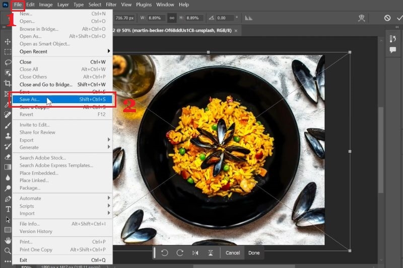 Cách lưu file PDF trong Photoshop ảnh 4