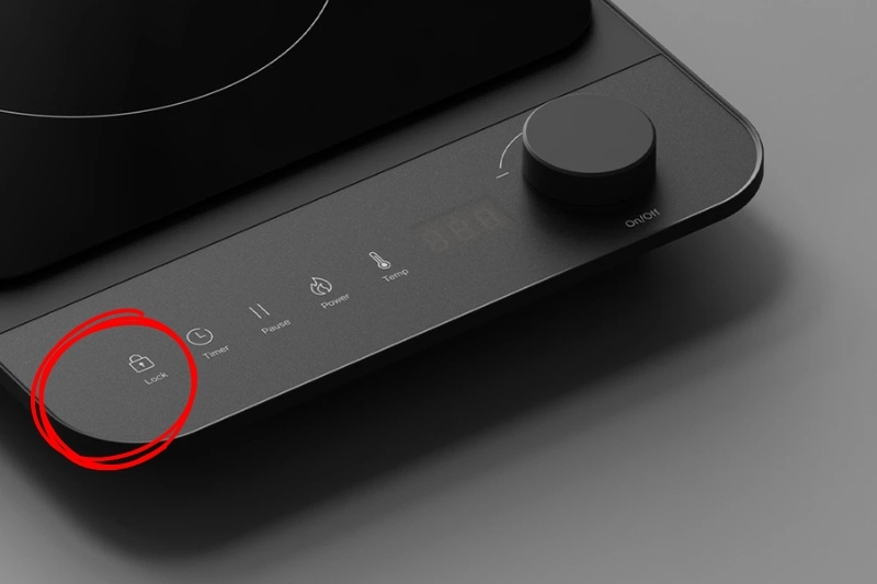 Cách mở khóa bếp từ khi bị khóa 1