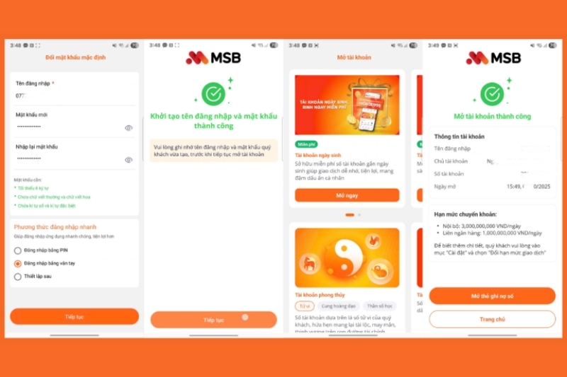 cách mở tài khoản MSB online 4