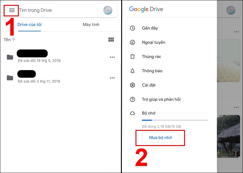Cách mua thêm dung lượng Gmail 4