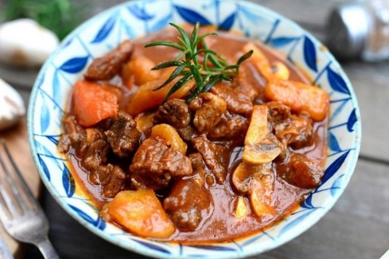 cách nấu bò sốt vang 9