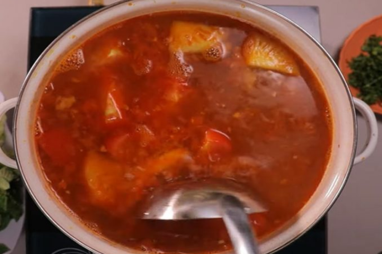 cách nấu bún cá mòi 4