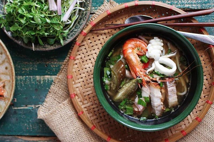 Cách nấu bún mắm cá linh hình 6