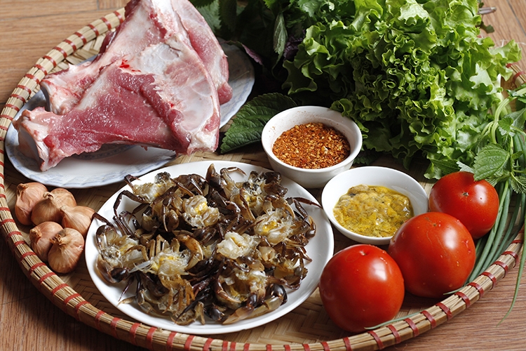 cách nấu bún riêu cua Hà Nội (ảnh 2)