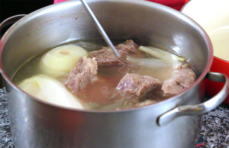 Cách nấu bún sườn bò (Hình 4)