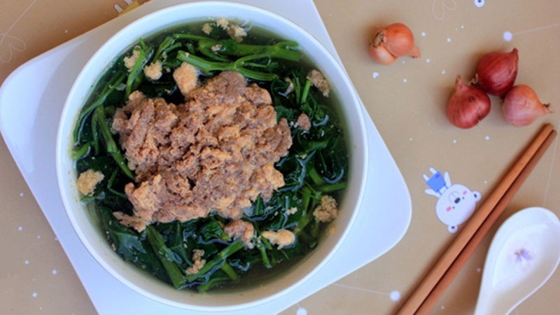cách nấu canh riêu cua 1