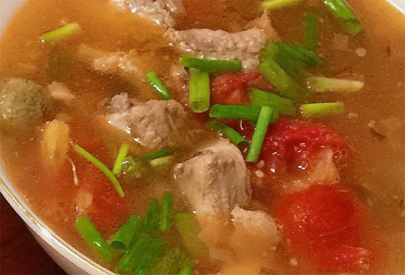 Cách nấu canh sườn chua đậm đà (Hình 10)