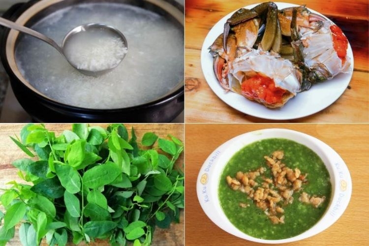 Cách nấu cháo cua cho bé 2