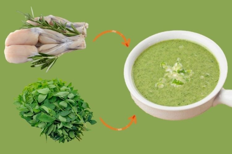 cách nấu cháo ếch cho bé