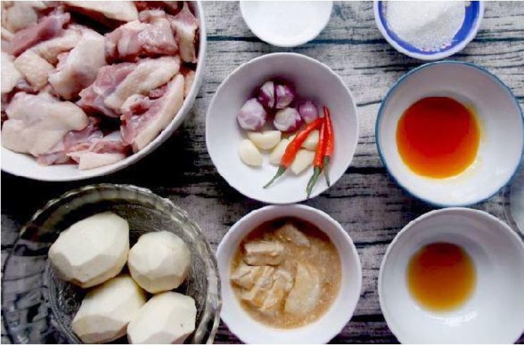 nguyen lieu vit nau chao