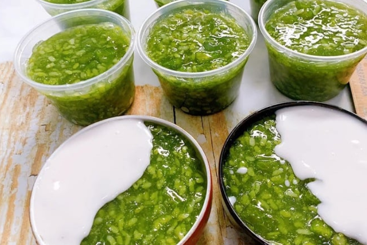 cách nấu chè cốm khô 5