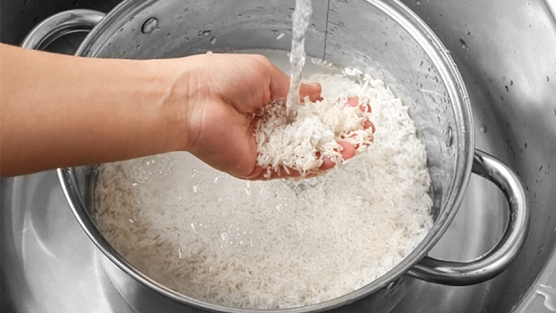 cách nấu cơm bằng bếp điện hình 2