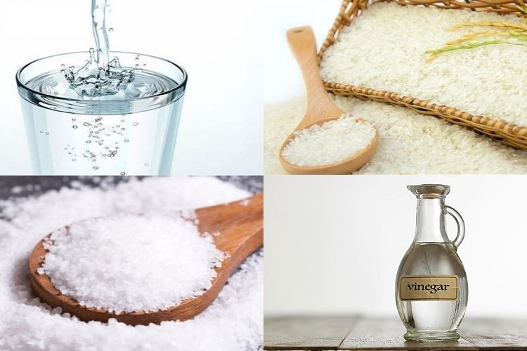 Cách nấu cơm bằng giấm và muối (Hình 2)