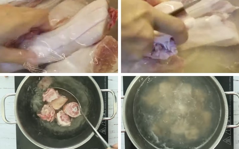 cách nấu đuôi heo hầm rau củ ảnh 12