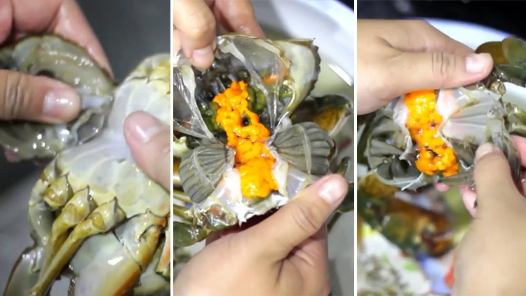 cách nấu lẩu cua biển mồng tơi 1