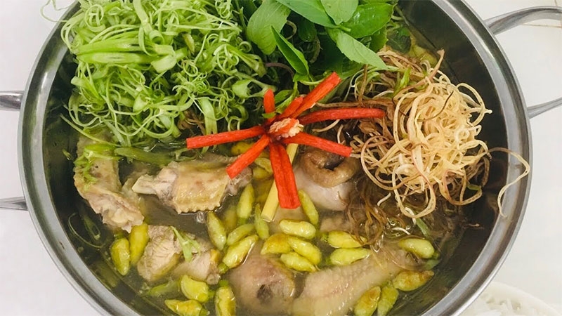 Cách nấu lẩu gà chanh ớt hình 4