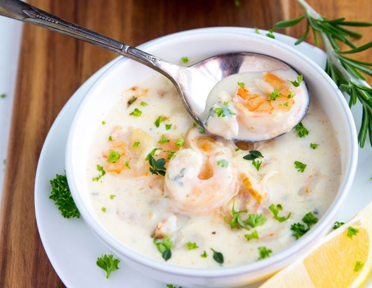 Cách nấu súp hải sản 5