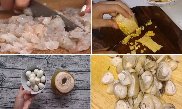 Cách nấu súp tôm trứng cút (Hình 3)