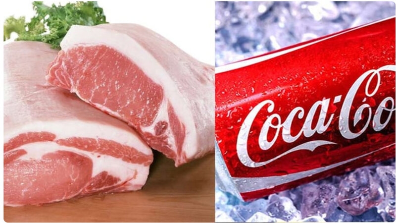 thit nac heo kho coca